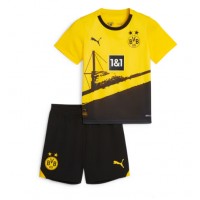Borussia Dortmund Replica Home Minikit 2023-24 Short Sleeve (+ pants)